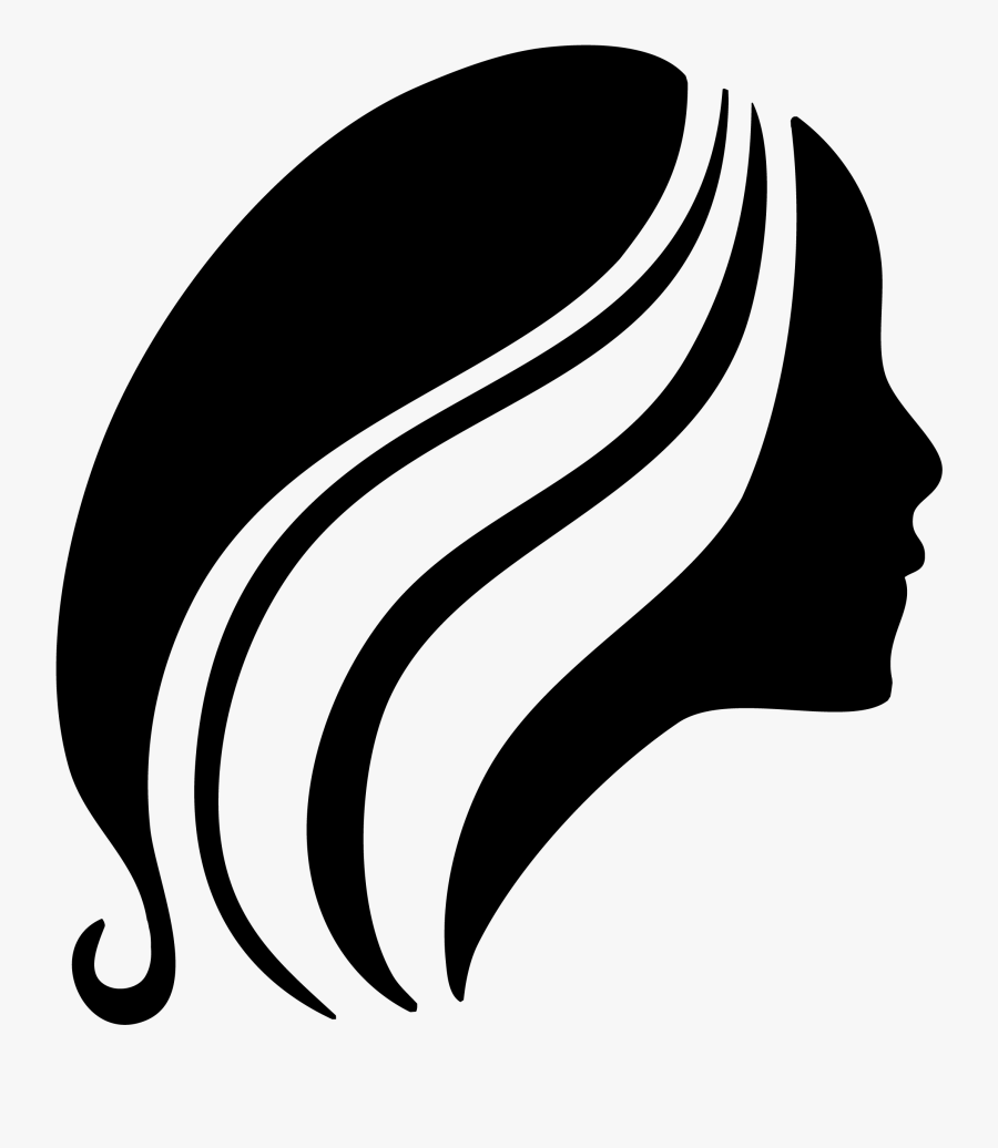 Transparent Hair Cut Clipart - Transparent Hair Silhouette Png, Transparent Clipart