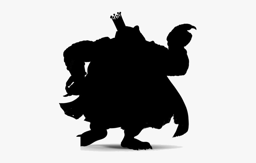 Transparent Fat Donkey Kong Clipart Png - King K Rool Challenger Approaching, Transparent Clipart