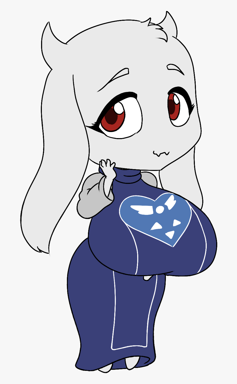 Tiny Toriel By Marauder6272 - Cartoon, Transparent Clipart