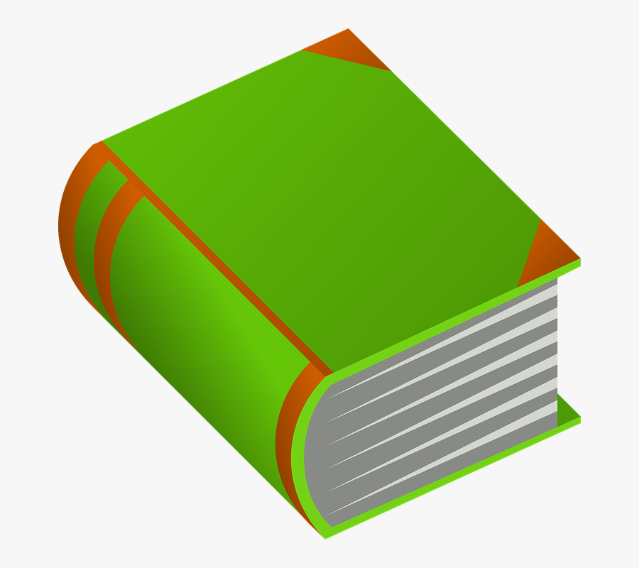 Book, Fat, Encyclopedia, Huge, Closed, Green, Orange - Dictionary Free Download English To Hindi, Transparent Clipart