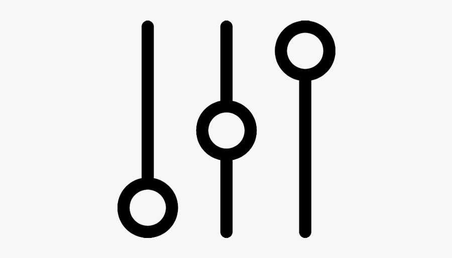 Sliders Icon - Instagram Story Icon Music, Transparent Clipart