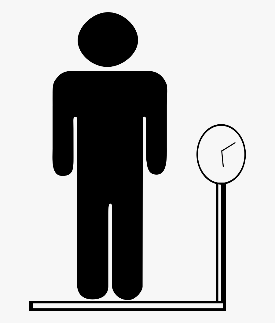 Male Body Weight Svg Png Icon Free Download - Stick Figure Boy Bathroom, Transparent Clipart