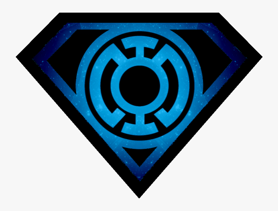 Shield Clipart Library - Batman Blue Lantern Logo, Transparent Clipart
