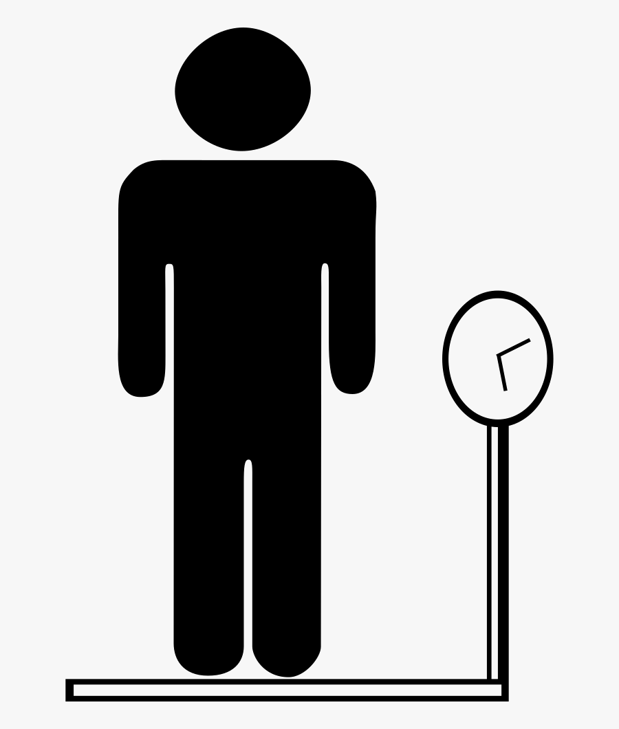 Court Clipart Weight Machine - Bathroom Stick Figure Boy, Transparent Clipart