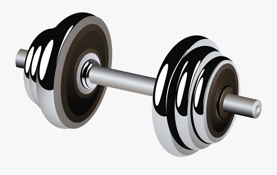 16339 - Transparent Background Dumbbell Png, Transparent Clipart