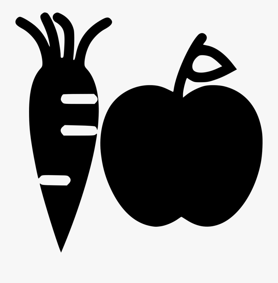 Clip Art Svg Png Icon Download - Fruits And Veggies Icon, Transparent Clipart