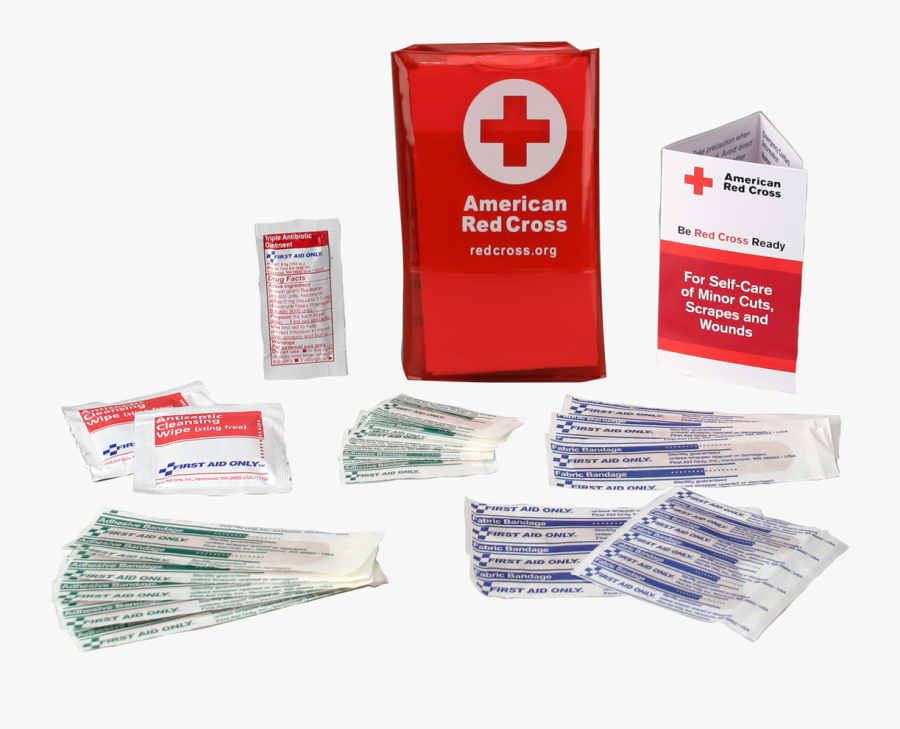 American Red Cross Pocket First Aid - First Aid, Transparent Clipart