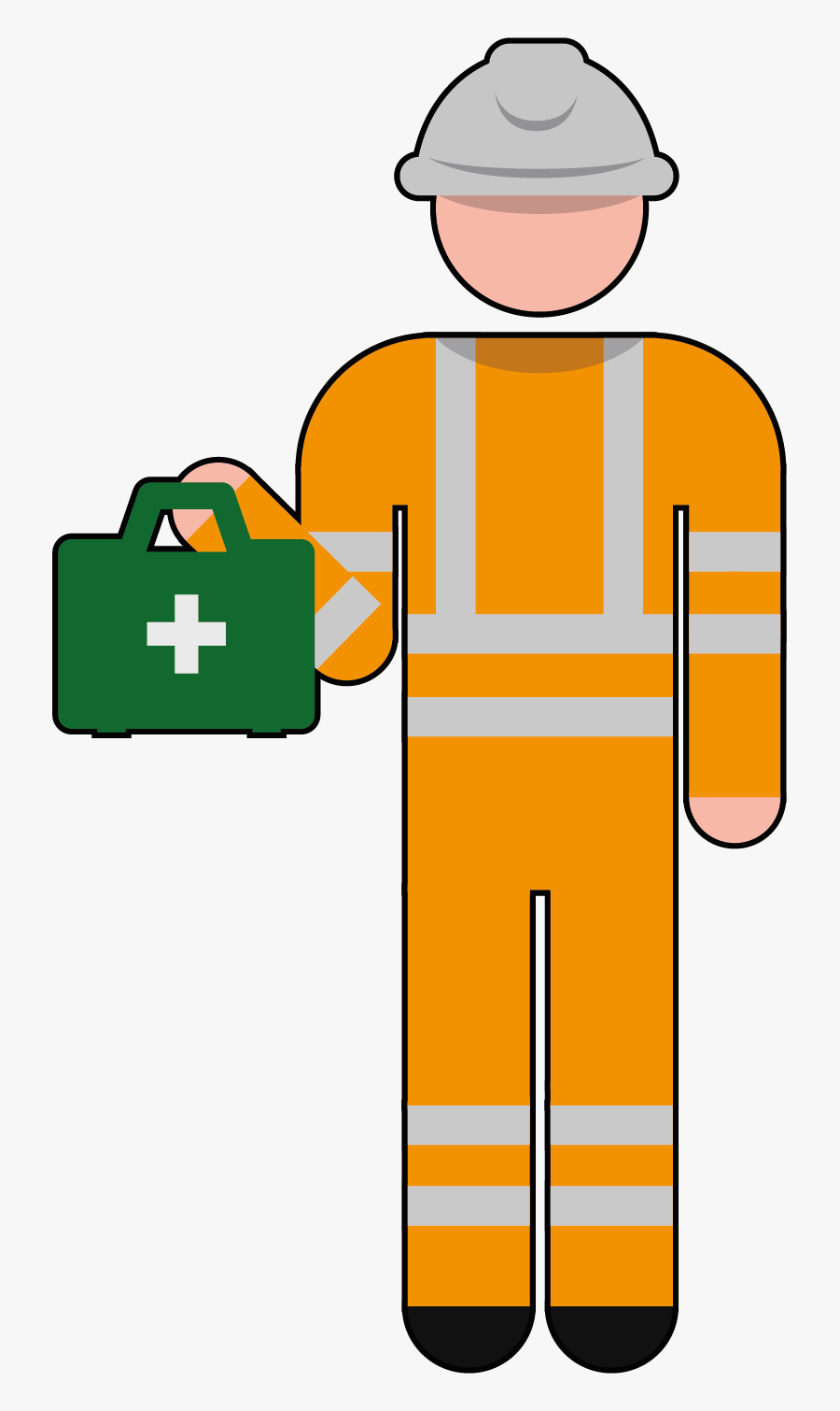The First-aid Kit Can Be Identified By The White Cross, Transparent Clipart