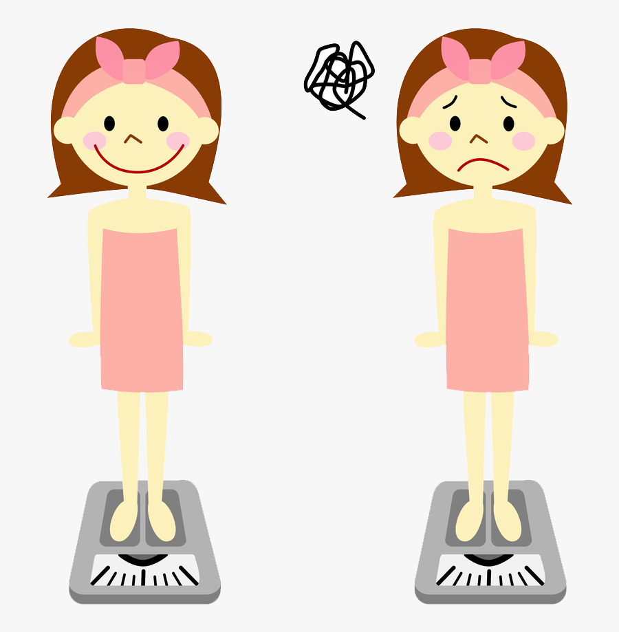 Loss Clipart Weight Control - Cartoon Children Weight Loss, Transparent Clipart