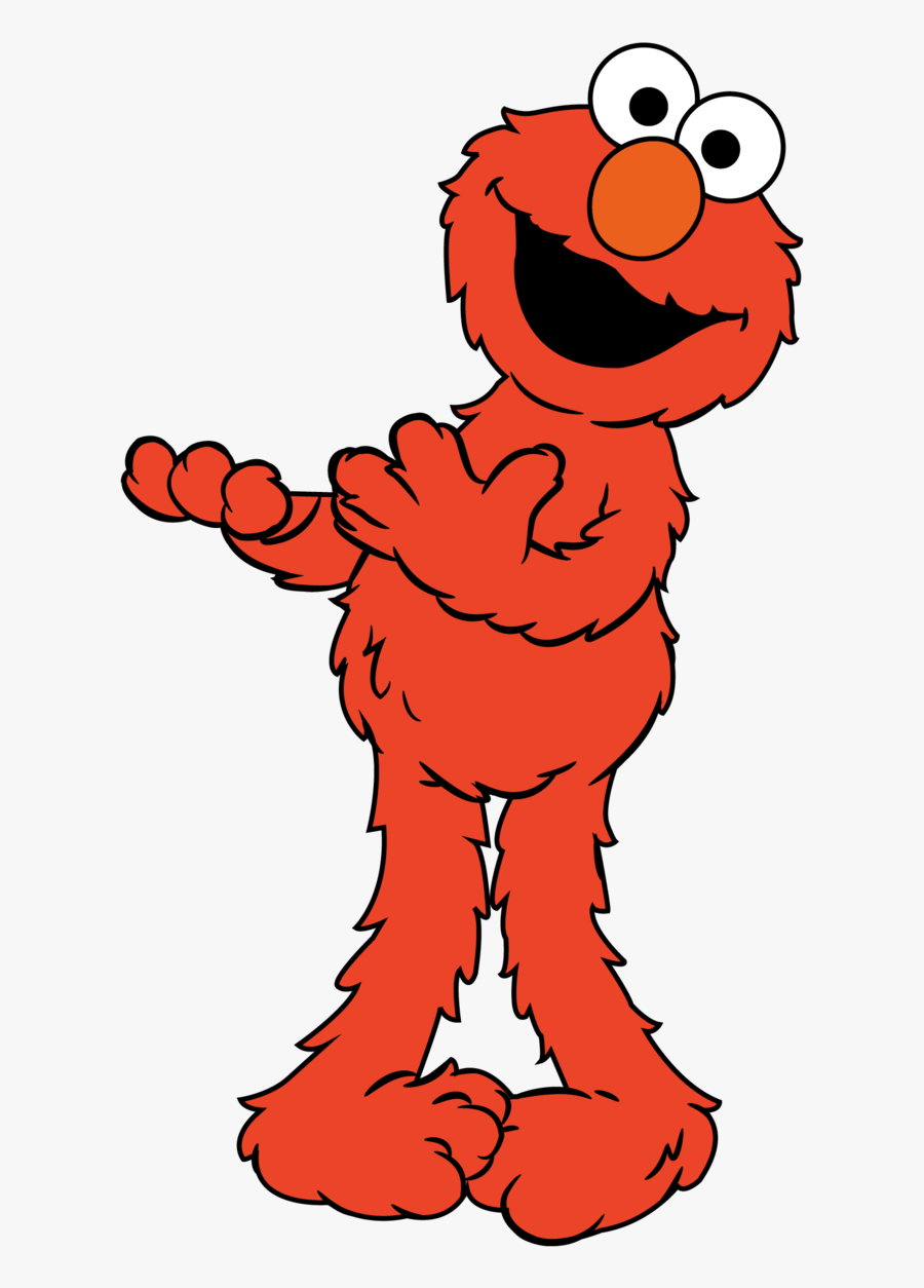 Elmo Clipart - Sesame Street Character Clip Art, Transparent Clipart