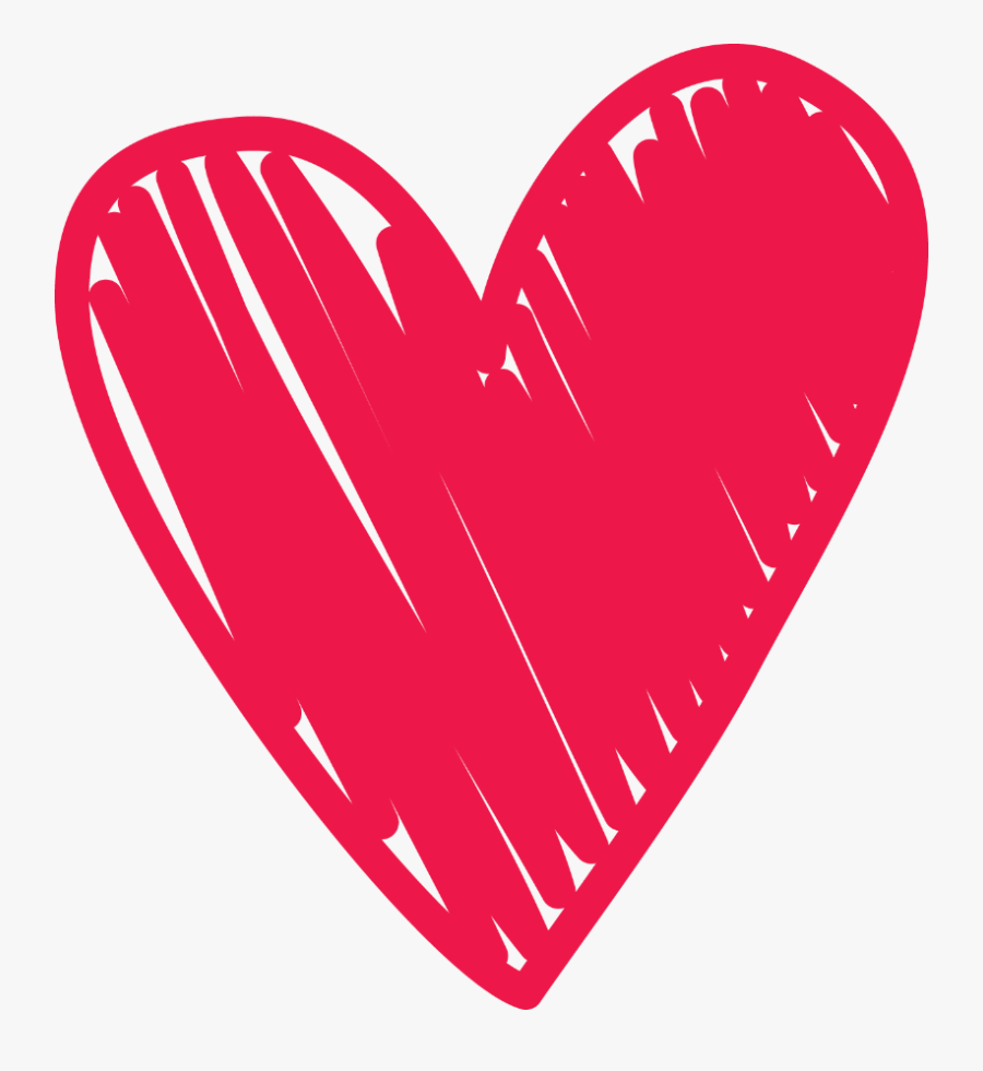 Hearts ‿✿⁀♡♥♡❤ - Doodle Heart Clipart Png, Transparent Clipart