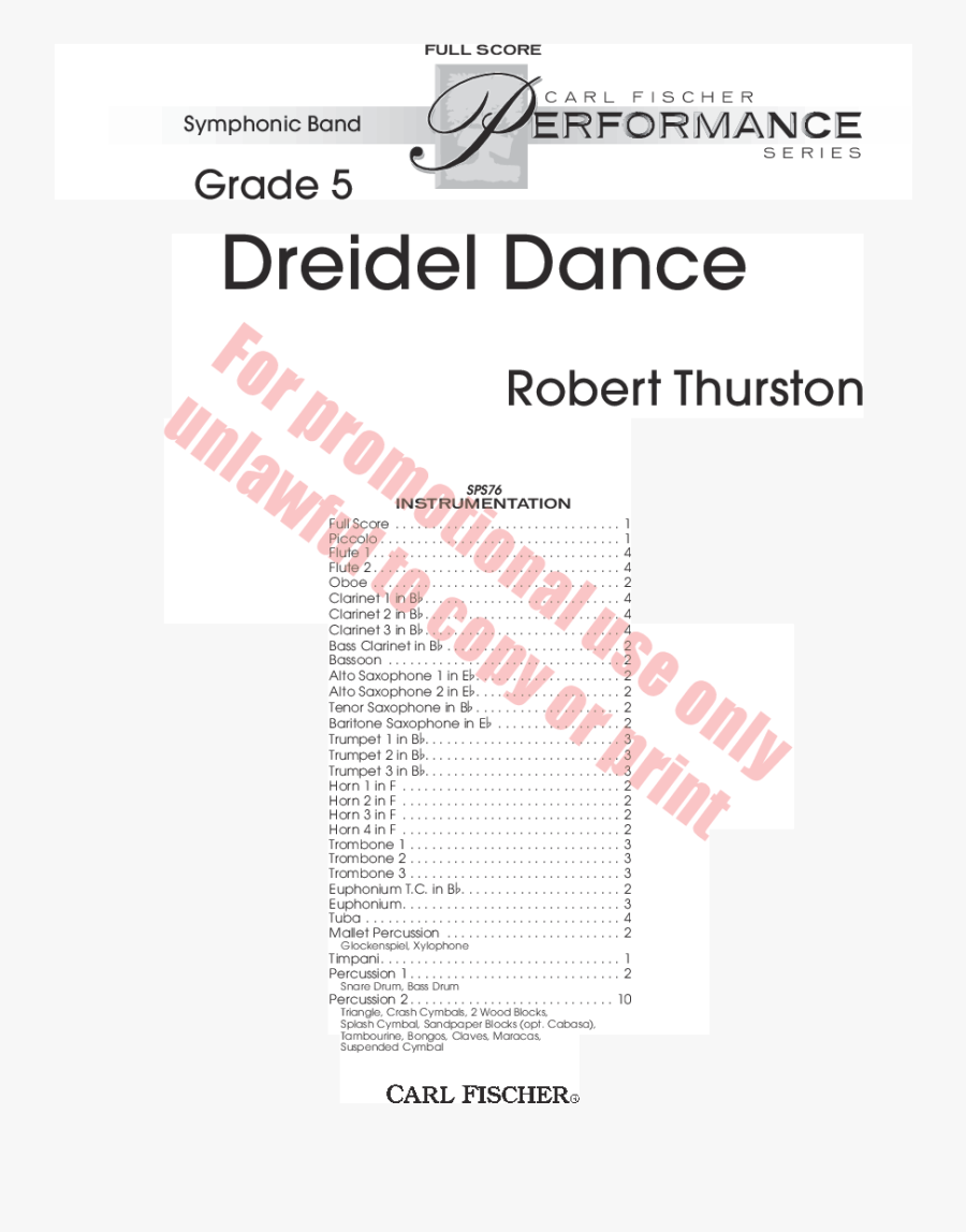 Dreidel Dance Thumbnail Dreidel Dance Thumbnail - Oath Of Honor Flute Sheet Music, Transparent Clipart
