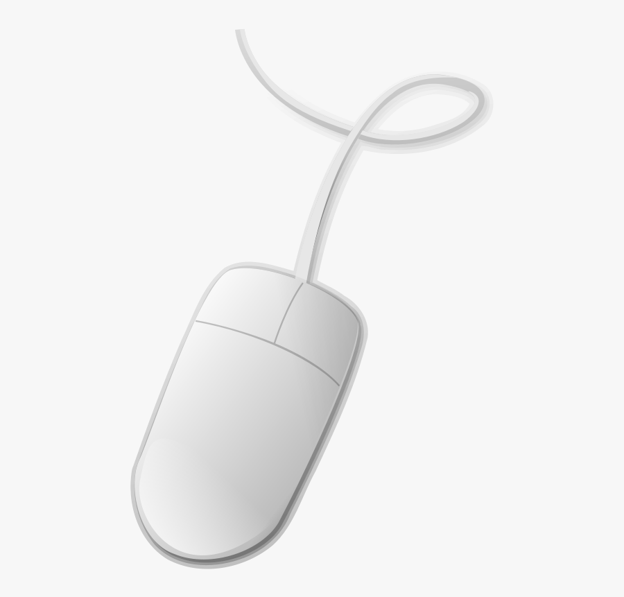 Computer Mouse - White Mouse Vector Png, Transparent Clipart