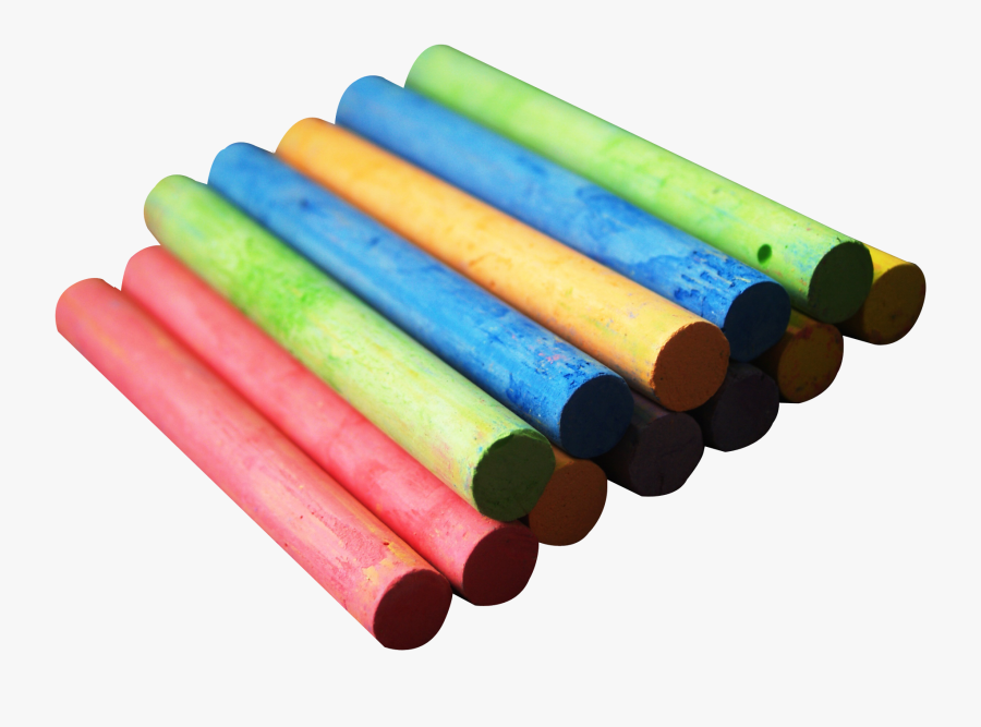 Color Chalk Pieces Png Image - Color Chalk Png, Transparent Clipart