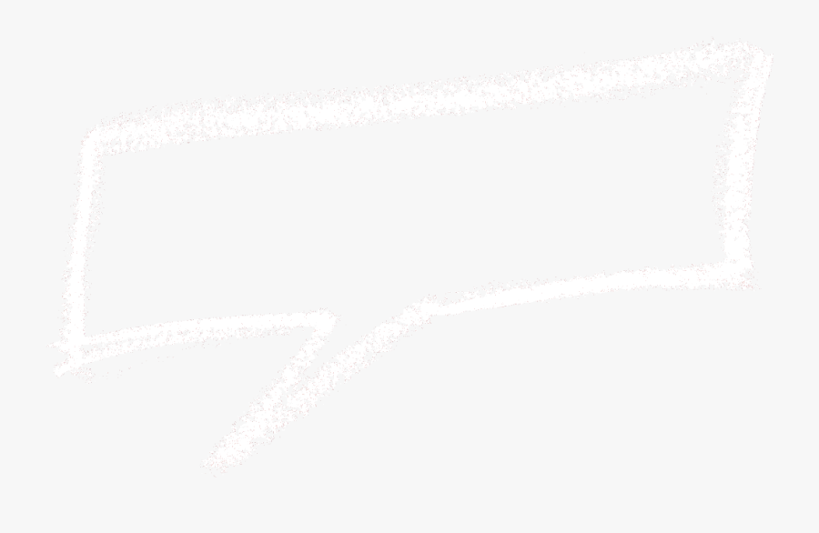 Transparent Chalkboard Clipart - Chalk Speech Bubble Png, Transparent Clipart