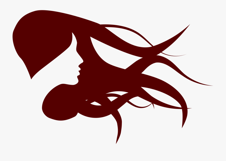 Comb Hair Clipart Clipartfest Cliparting - Woman Silhouette Hair Png, Transparent Clipart