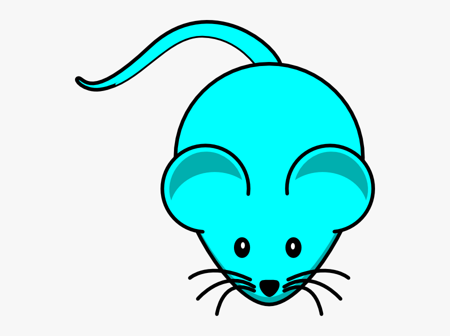 Blue Mouse Clip Art - Blue Mouse Clipart, Transparent Clipart