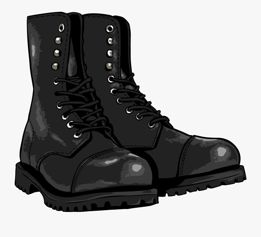 Black Boots Png Image - Black Boots Png, Transparent Clipart