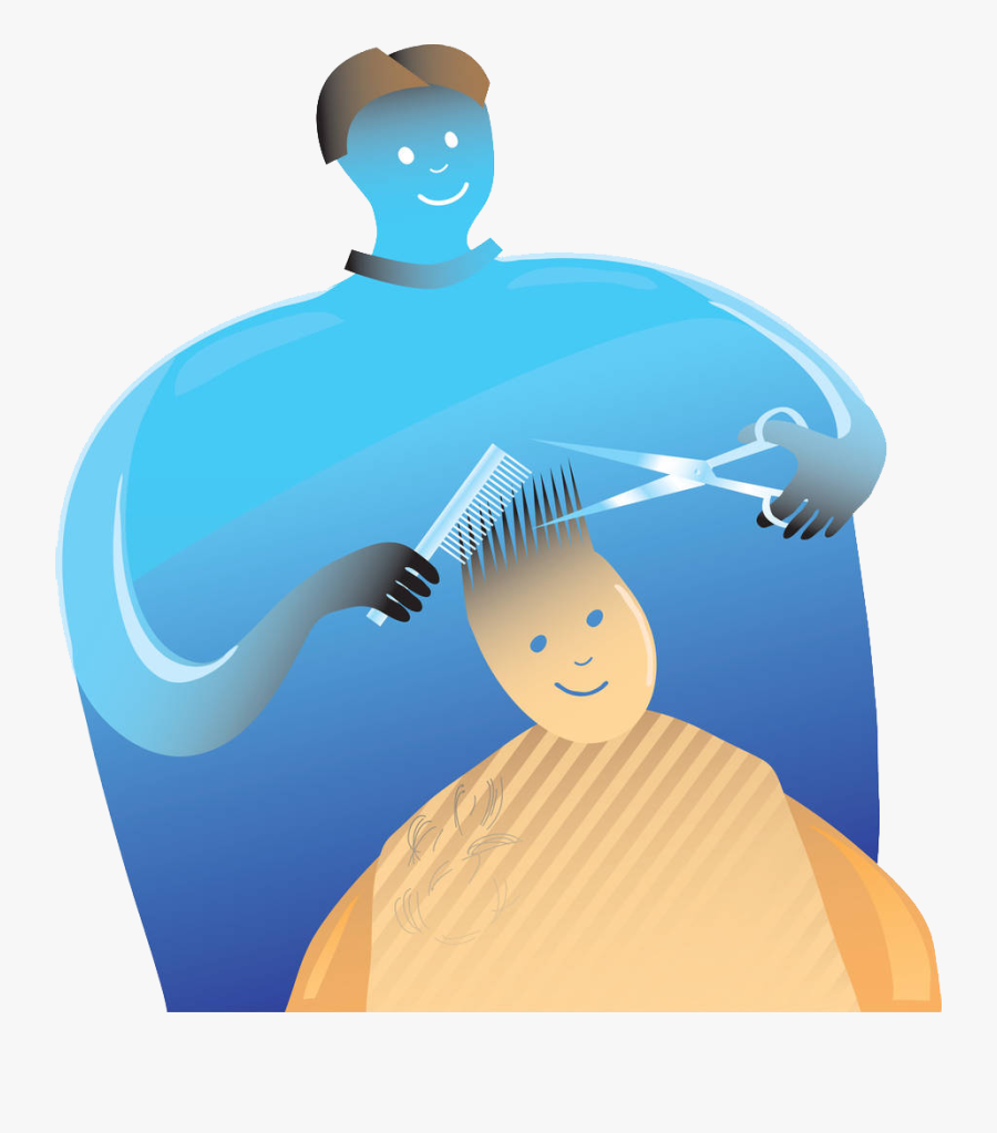 Comb Barber Hairdresser Illustration - Hairdresser, Transparent Clipart