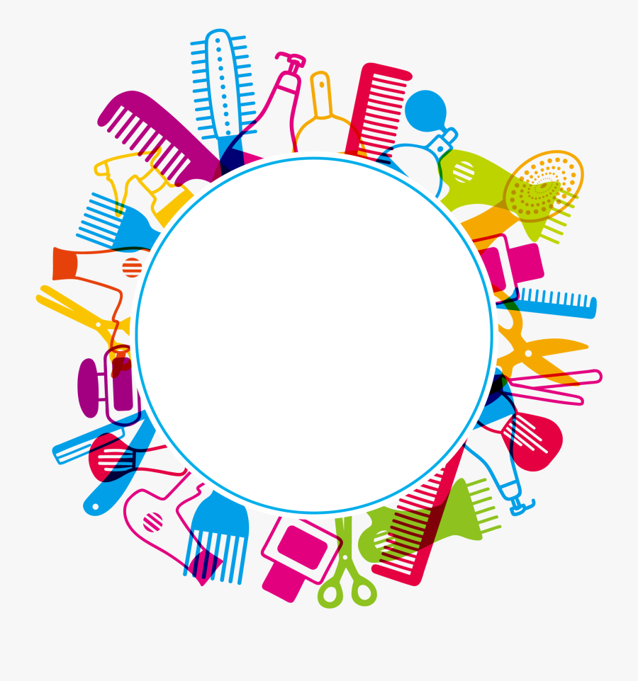 Banner Comb Hairdresser Beauty Parlour - Imagens Png Salão De Beleza, Transparent Clipart