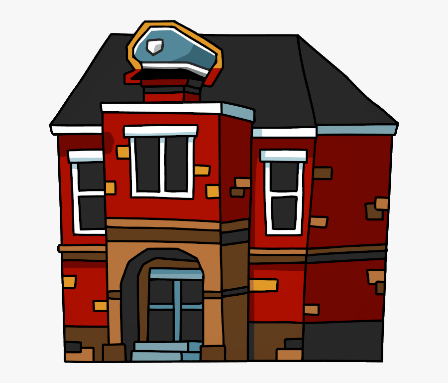 Academy Scribblenauts Wiki Fandom - Scribblenauts Unlimited Police House, Transparent Clipart