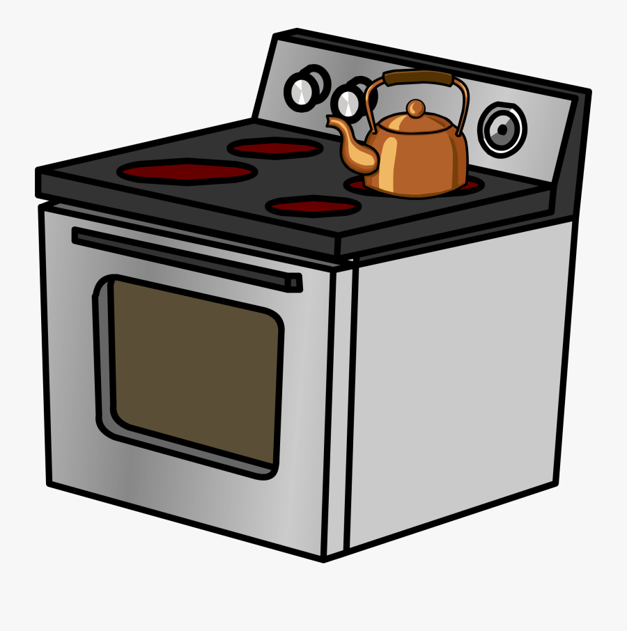 Clip Art Cartoon Stove - Clipart Images Of Electricity Appliances, Transparent Clipart