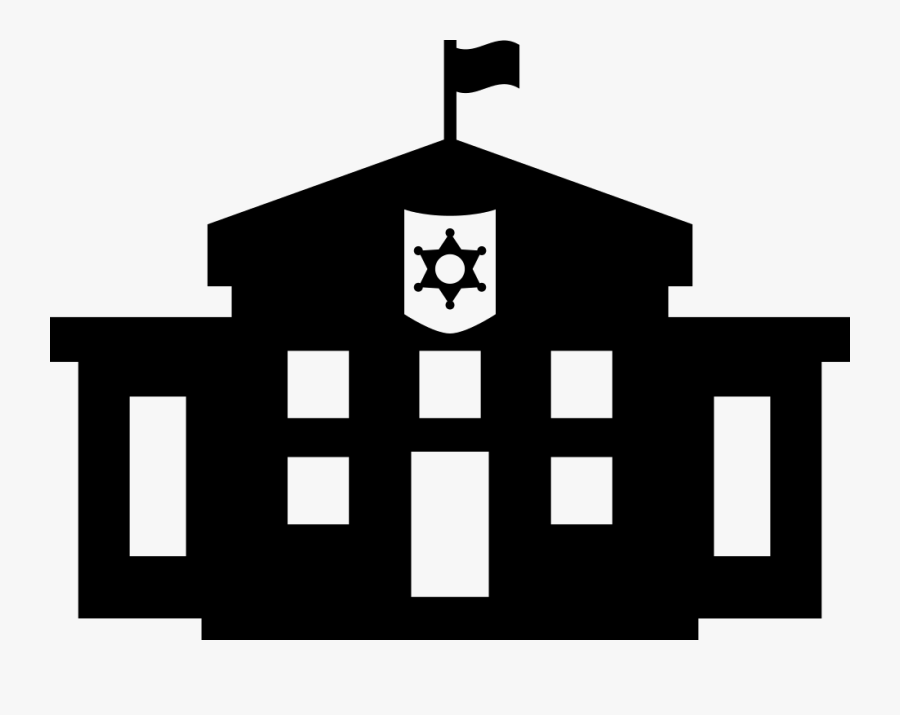 Police Station Icon Png, Transparent Clipart