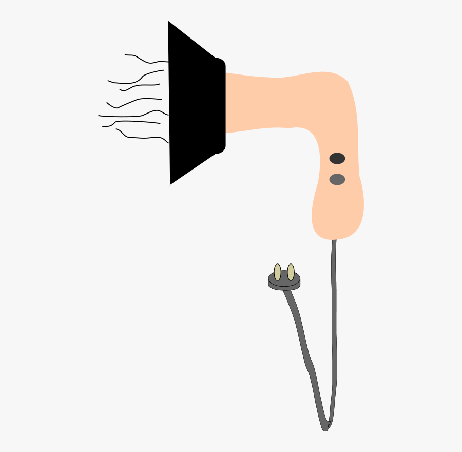 Audio,angle,arm - Blow Dryer Transparent Gif, Transparent Clipart