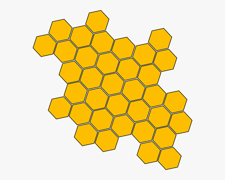 Comb Text Box Gift Hexagonal Png And - Honeycomb Vector Png, Transparent Clipart