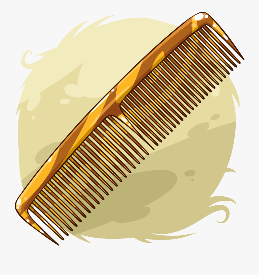 Transparent Hair Comb Png - Illustration, Transparent Clipart