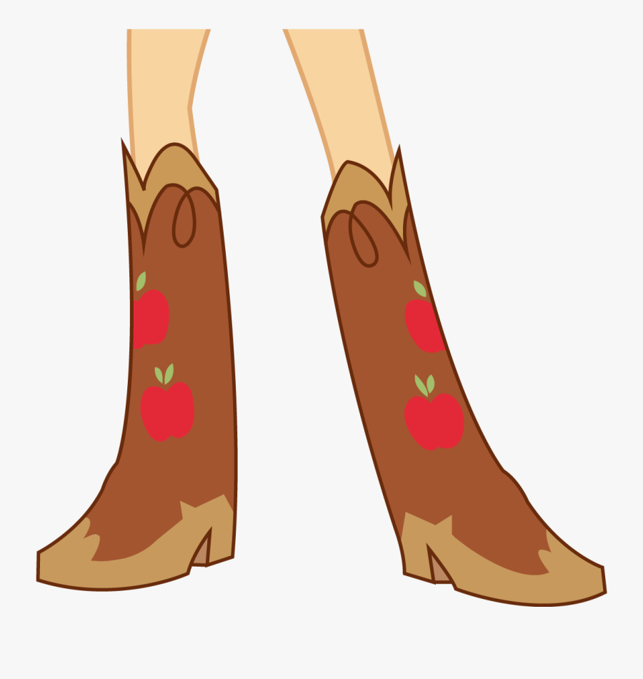 Image Applejack S Boots - Boots For Girl Clipart Png, Transparent Clipart