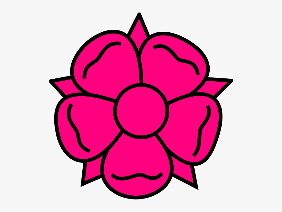 Boot Flower Clip Art At Clker - Easy Spring Flower Drawing, Transparent Clipart