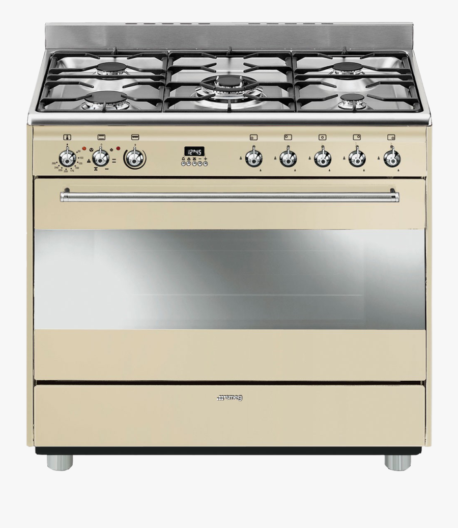 Stove Png - Smeg Ssa91marw9, Transparent Clipart