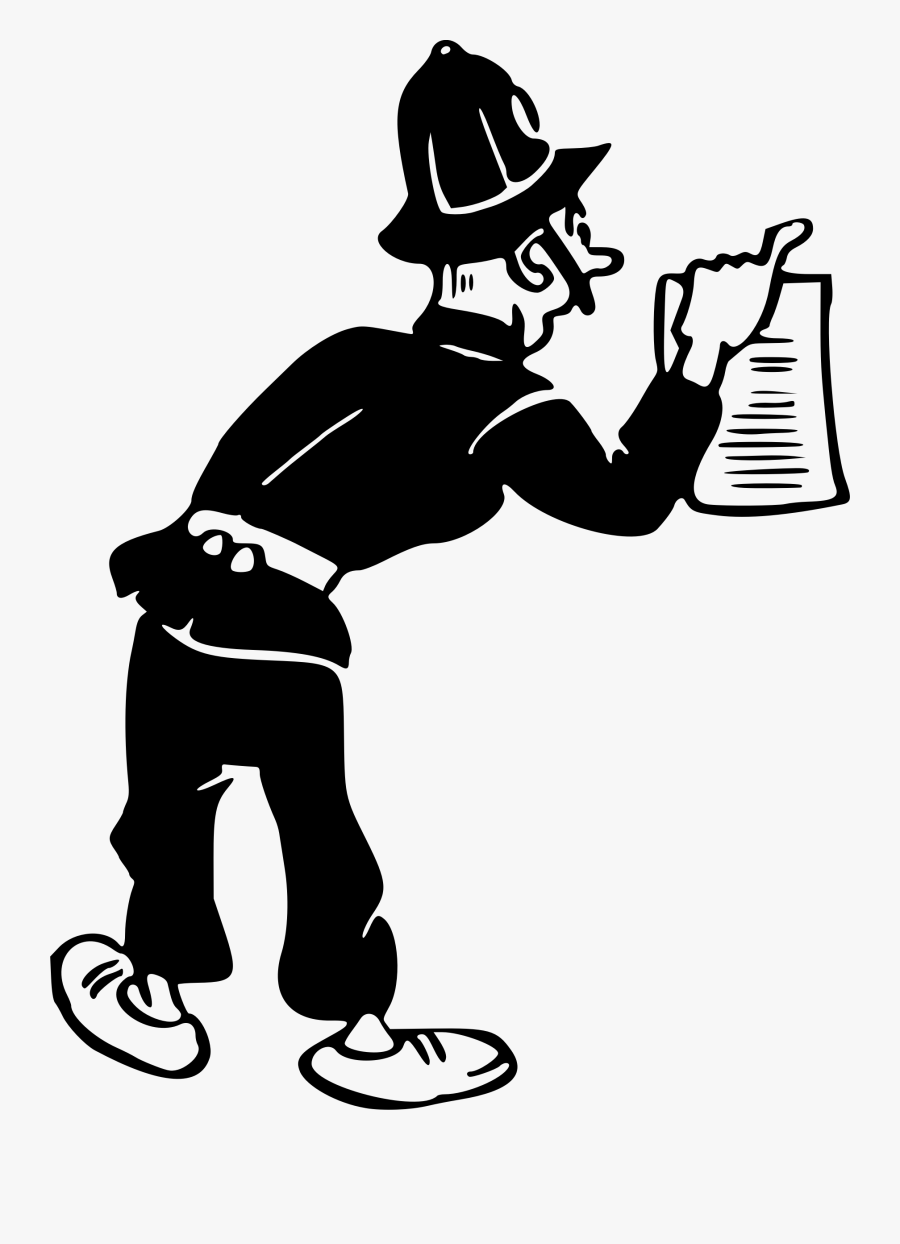 Clipart - Police Warrant Clip Art, Transparent Clipart