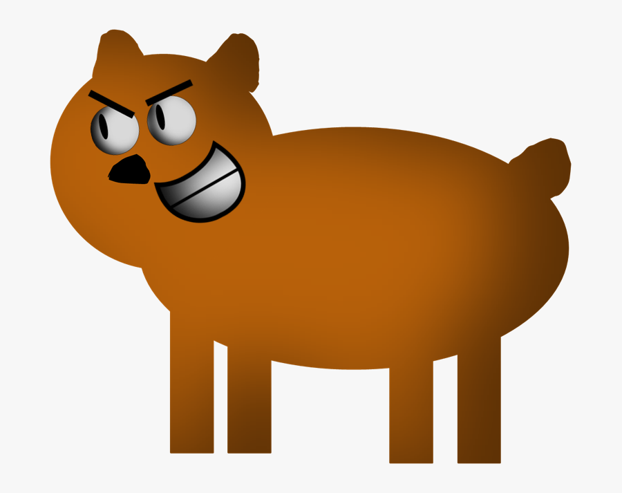 Grizzly Bear Clipart Brown Object, Transparent Clipart