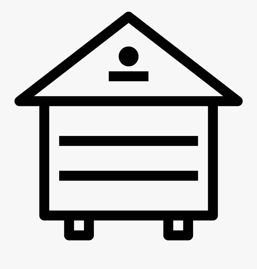 Vector Honeycomb Png - House Icon Black And White, Transparent Clipart