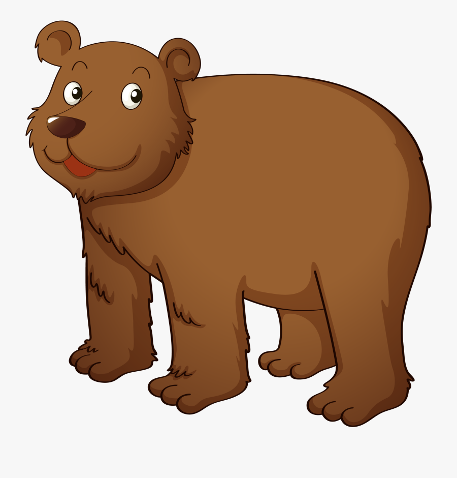 Transparent Mama Bear Clipart - Bear Picture With Name, Transparent Clipart