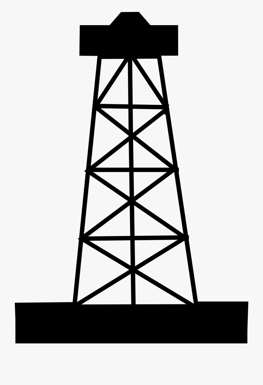 Clipart - Oil Rig Clipart Png, Transparent Clipart
