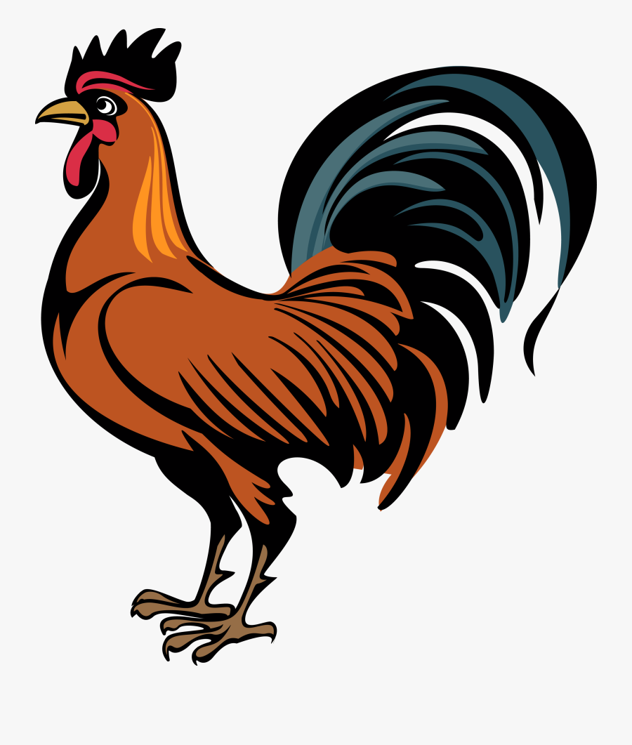 Figure,wing - Transparent Background Rooster Clipart, Transparent Clipart