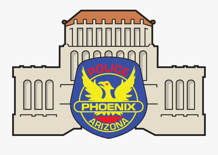 Hd Phoenix Police Museum - City Of Phoenix Police Department Badge, Transparent Clipart