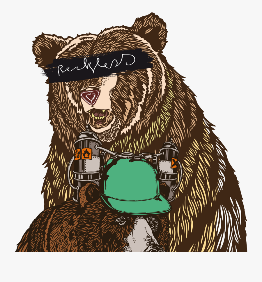 Grizzly Clipart Baer - Grizzly Bear, Transparent Clipart