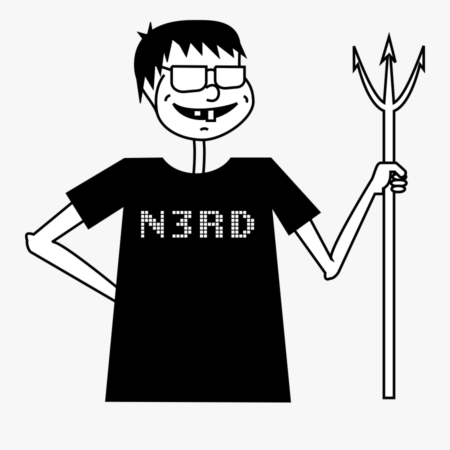 Clipart - Evil Nerd Clipart, Transparent Clipart