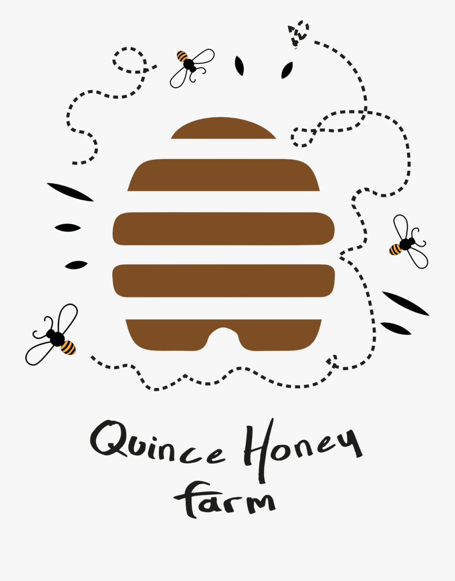 Quince Honey Farm - Quince Honey Farm Logo, Transparent Clipart