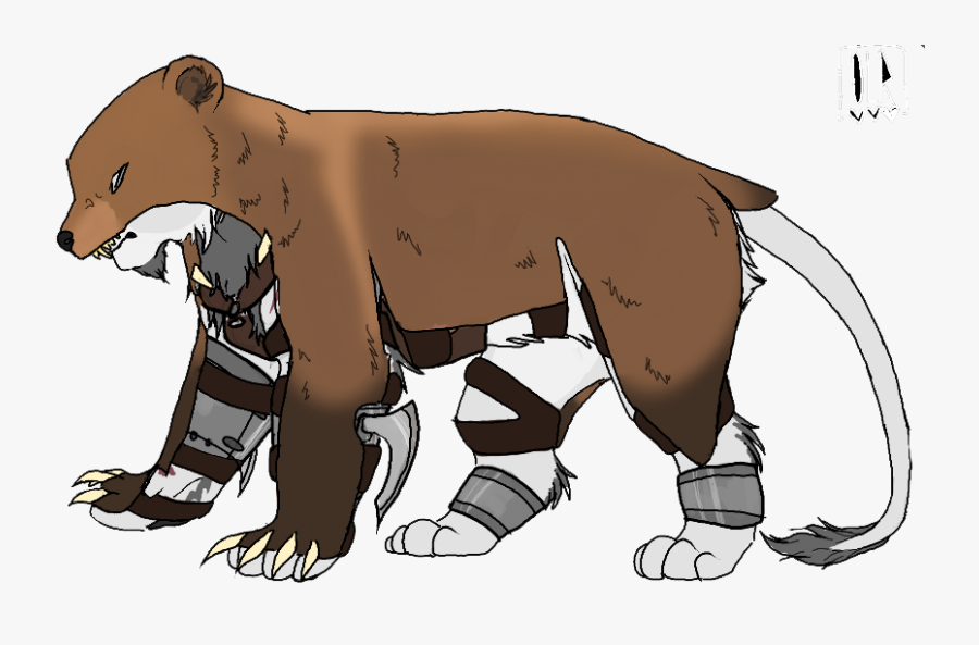 The Bear Slayer By Oneliferemaining - Cartoon, Transparent Clipart