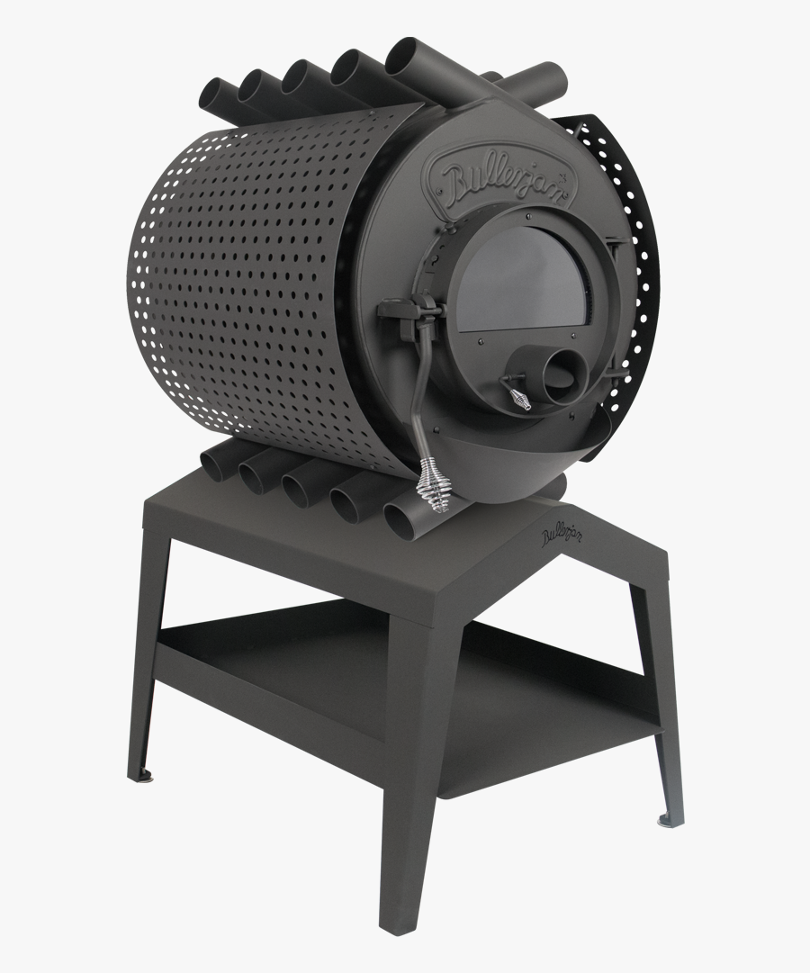 Clip Art Another With Wood Storage - Bullerjan Model O Stove, Transparent Clipart