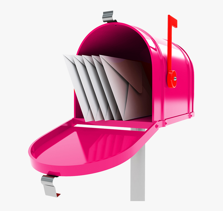 Pink Mailbox Png Clipart Transparent Download - Post Office Box Logo, Transparent Clipart