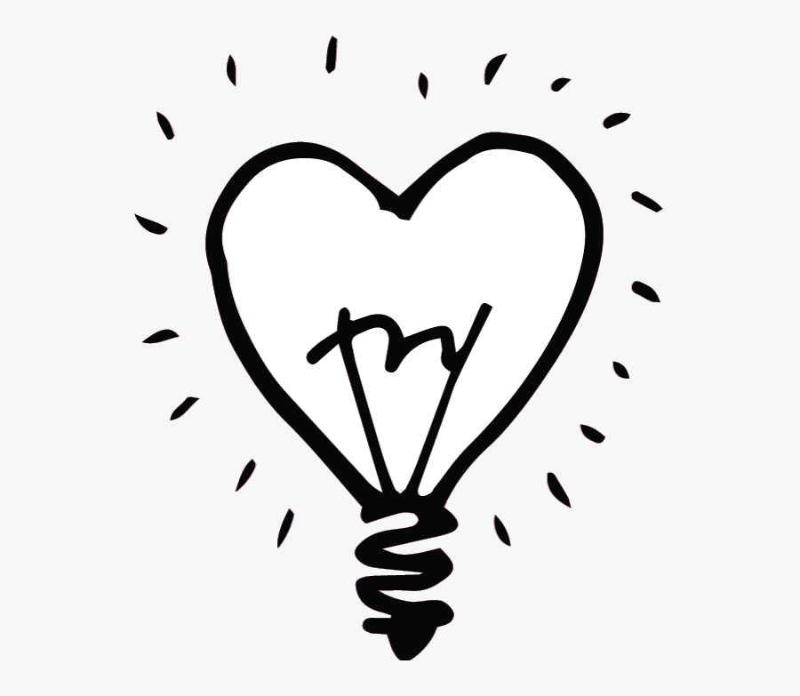Loveheart Lightbulb Light Bulb Heart Png , Free Transparent Clipart ClipartKey