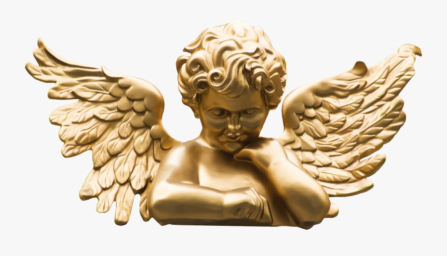 Golden Angel Png, Transparent Clipart