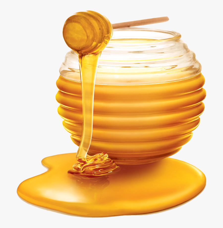 Clip Art Honeycomb Stick Dripping - Transparent Honey Clipart, Transparent Clipart