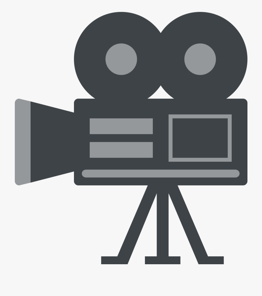 Movie Camera Emoji - Film Emoji, Transparent Clipart
